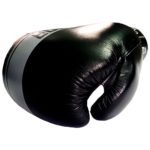 Boxing Gloves Twins Lutador Leather Black Grey 6