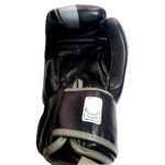Boxing Gloves Twins Lutador Leather Black Grey 8