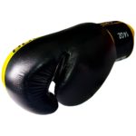 thumbnail_Boxing Gloves Twins Lutador Leather Black Yellow 4