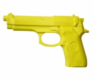 Pistolet en caoutchouc jaune XTHAI