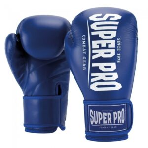Gants de boxe SUPER PRO COMBAT bleu