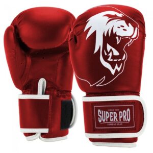 Gants de boxe SUPER PRO COMBAT red lion