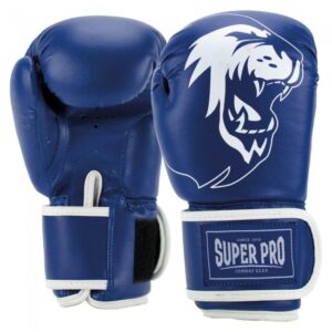 Gants de boxe SUPER PRO COMBAT blue lion