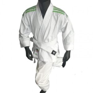 Kimono de Karate K200E KIDS Adidas vert/blanc