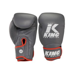 King Star boxing gloves grey
